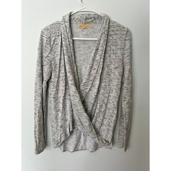 Mesh & Lace Tops - Mesh and Lace - Womens Longsleeve Top Sz. SM/MD
